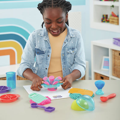 Kinetic Sand Ultieme Sandisfying Set met 907g Zand en 10 Tools