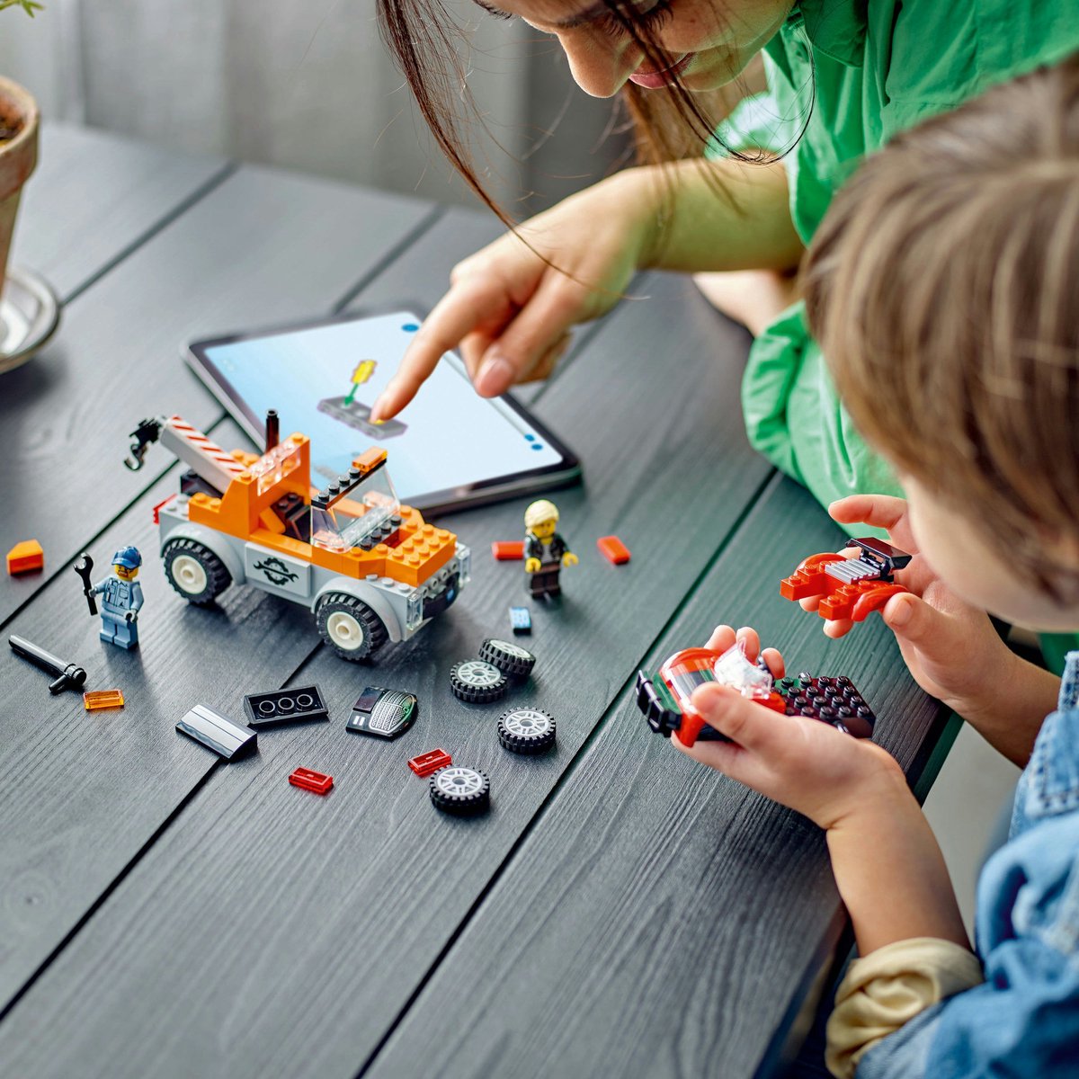 LEGO City Takelwagen & Sportwagen Reparatieset - 60435