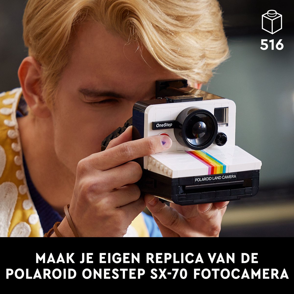 LEGO Ideas Polaroid OneStep SX-70 Camera - 21345