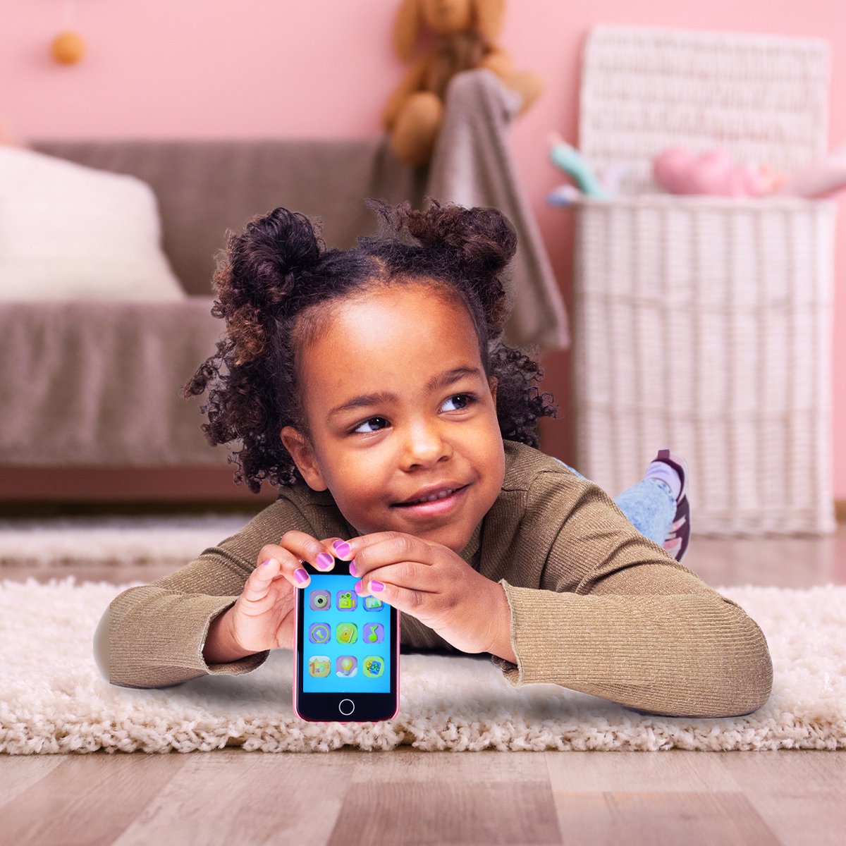 Silvergear Educatief Speelgoed Telefoon - ABC - Roze