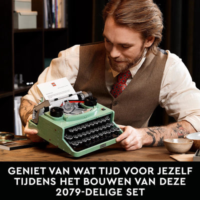 LEGO Ideas Schrijfmachine Bouwset - 21327
