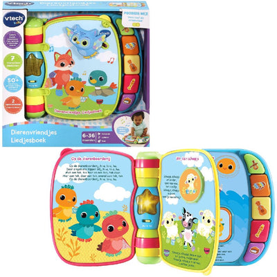 VTech Baby Dierenvriendjes Interactief Liedjesboek