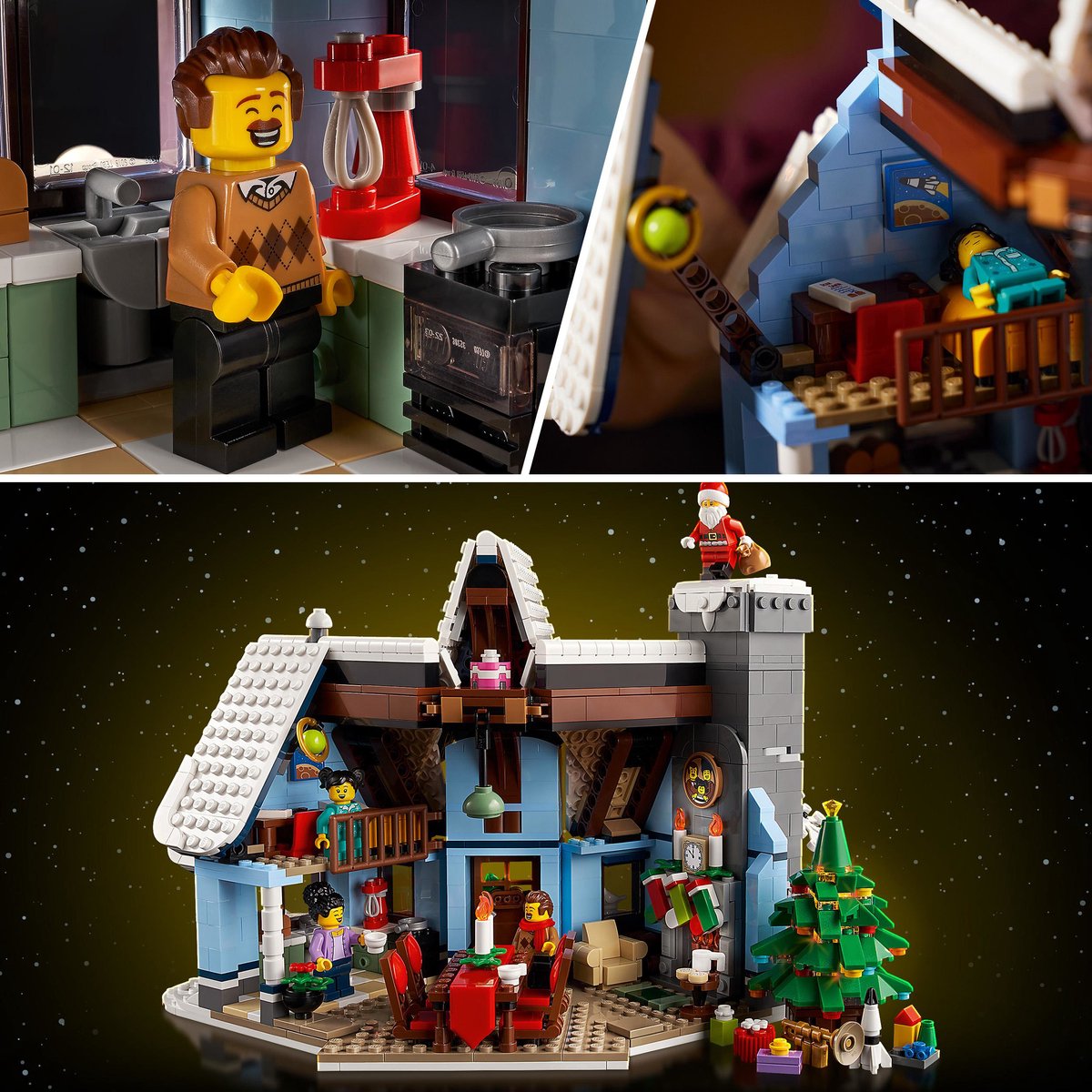 LEGO Creator Expert 10293 Bezoek van de Kerstman