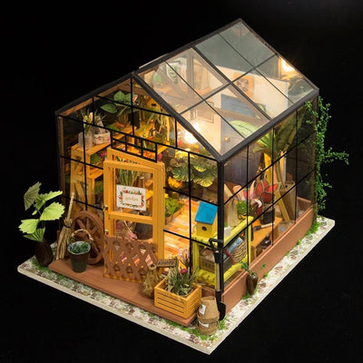 Robotime Maquette Huis van Cathy met Licht - Decoratie