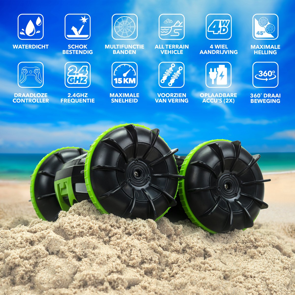 GILA Bestuurbare Auto voor Eindeloos Speelplezier