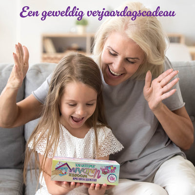 JOYA CREATIVE Unicorn Sieradendoosje DIY - Kindercraft Set