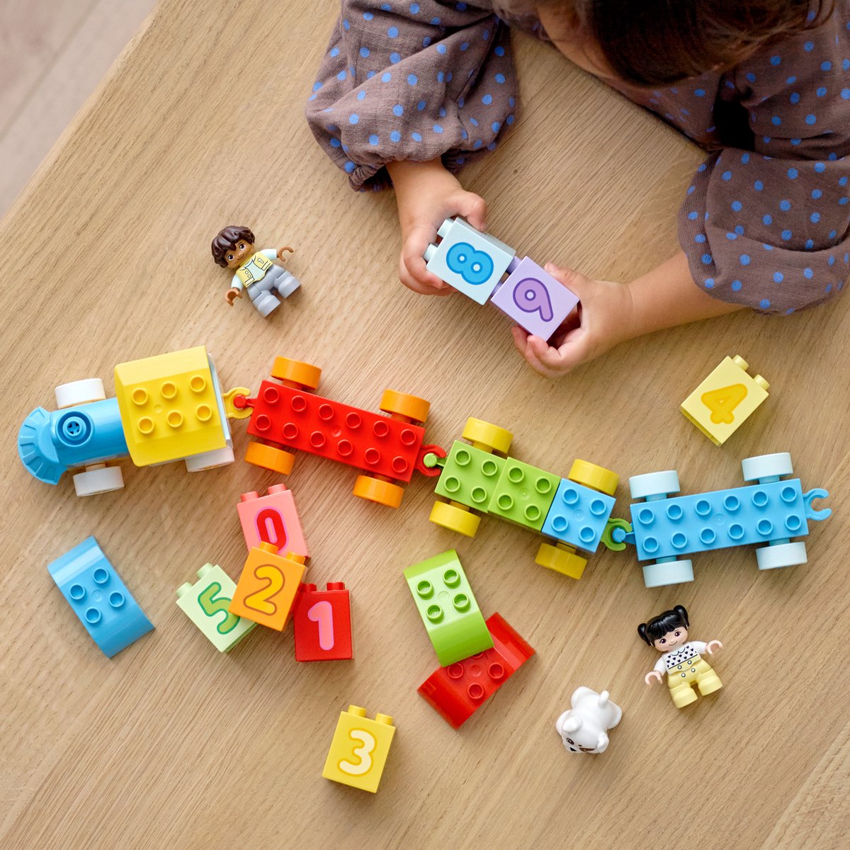 LEGO DUPLO Cijfer Trein met Speelblokken - 10954