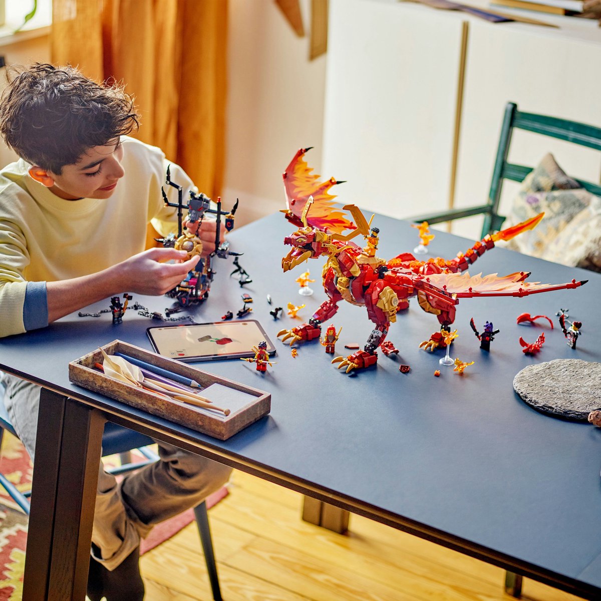 LEGO NINJAGO® Dynamische Bron Draak - 71822