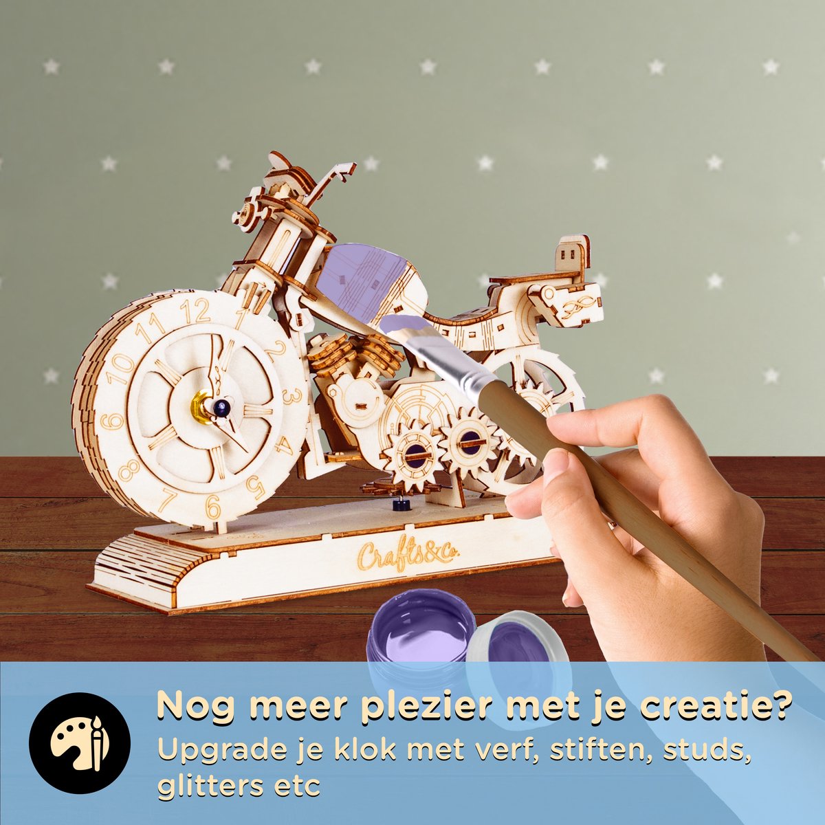 Crafts&Co Miniatuur Bouwkits voor Volwassenen en Kinderen - 137 Stuks