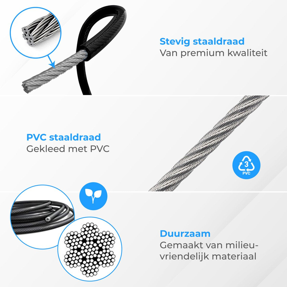 Nuvance Professioneel Springtouw met Opbergzak en E-book