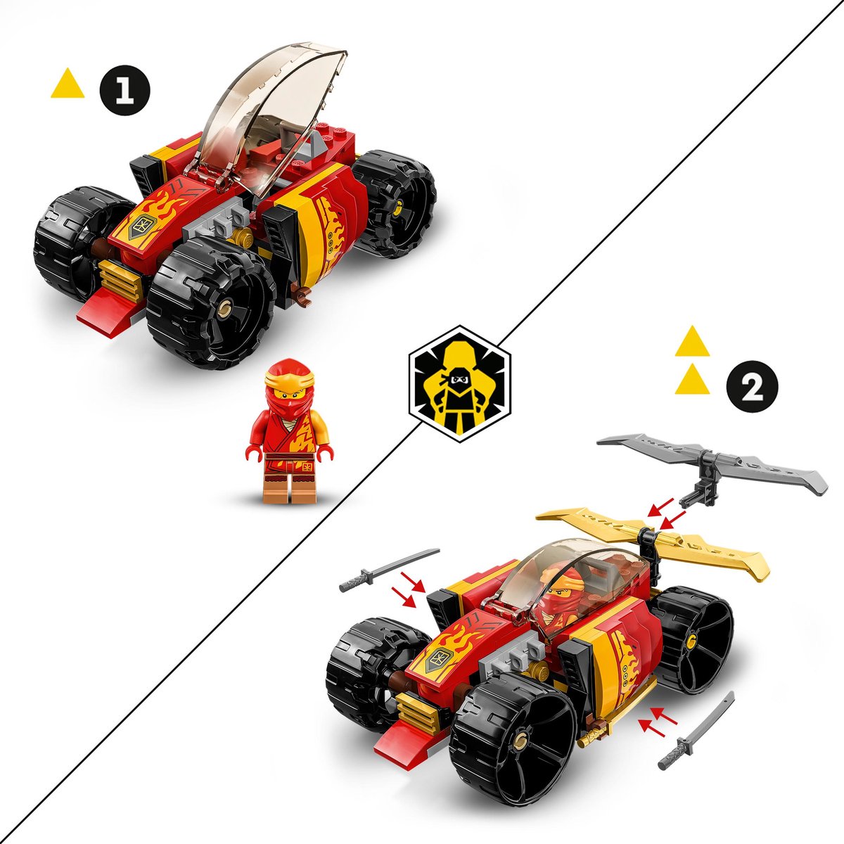 LEGO NINJAGO Kai's Ninja Racewagen - 71780