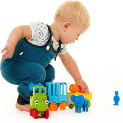 SmartMax Eerste Dieren Trein - Magnetisch Speelgoed