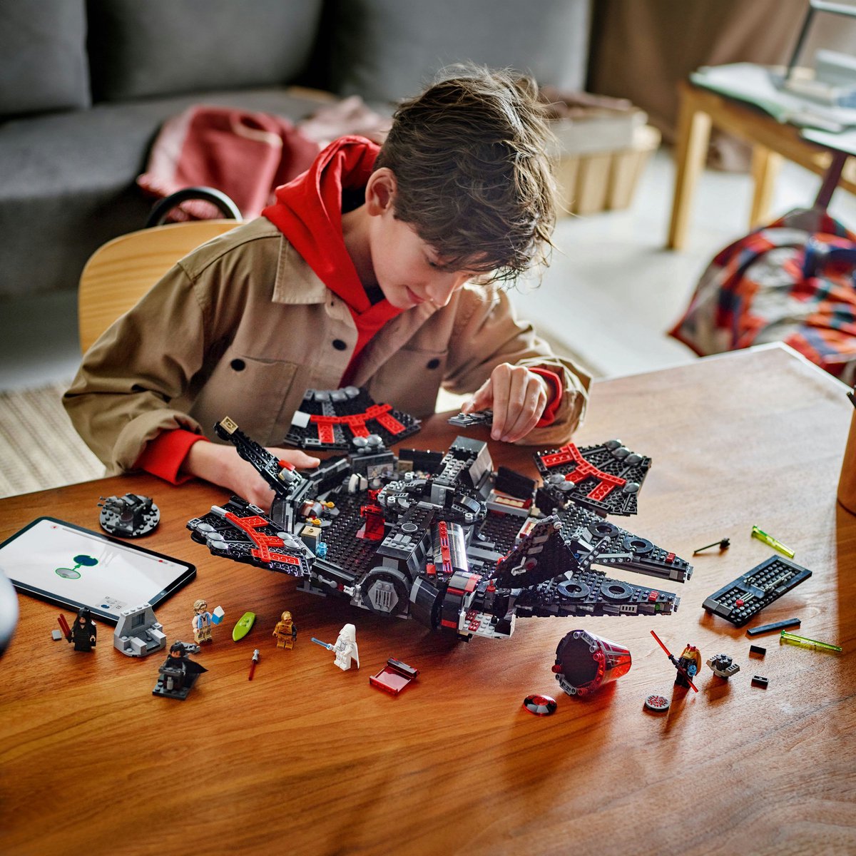 LEGO Star Wars Millennium Falcon Zwart - 75389