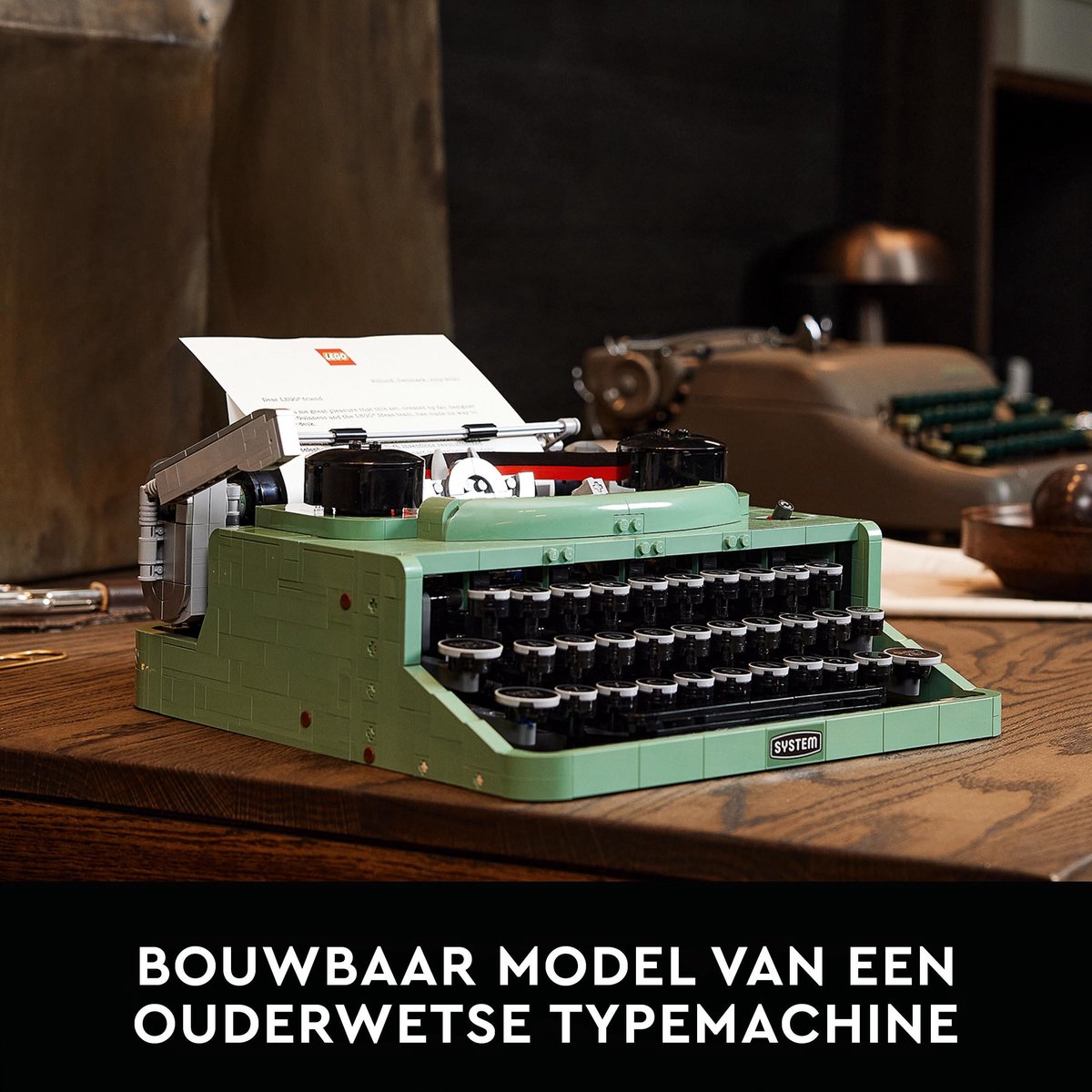 LEGO Ideas Schrijfmachine Bouwset - 21327
