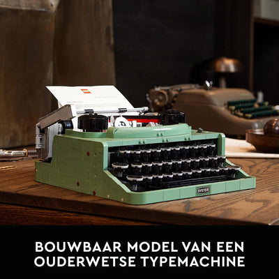 LEGO Ideas Schrijfmachine Bouwset - 21327