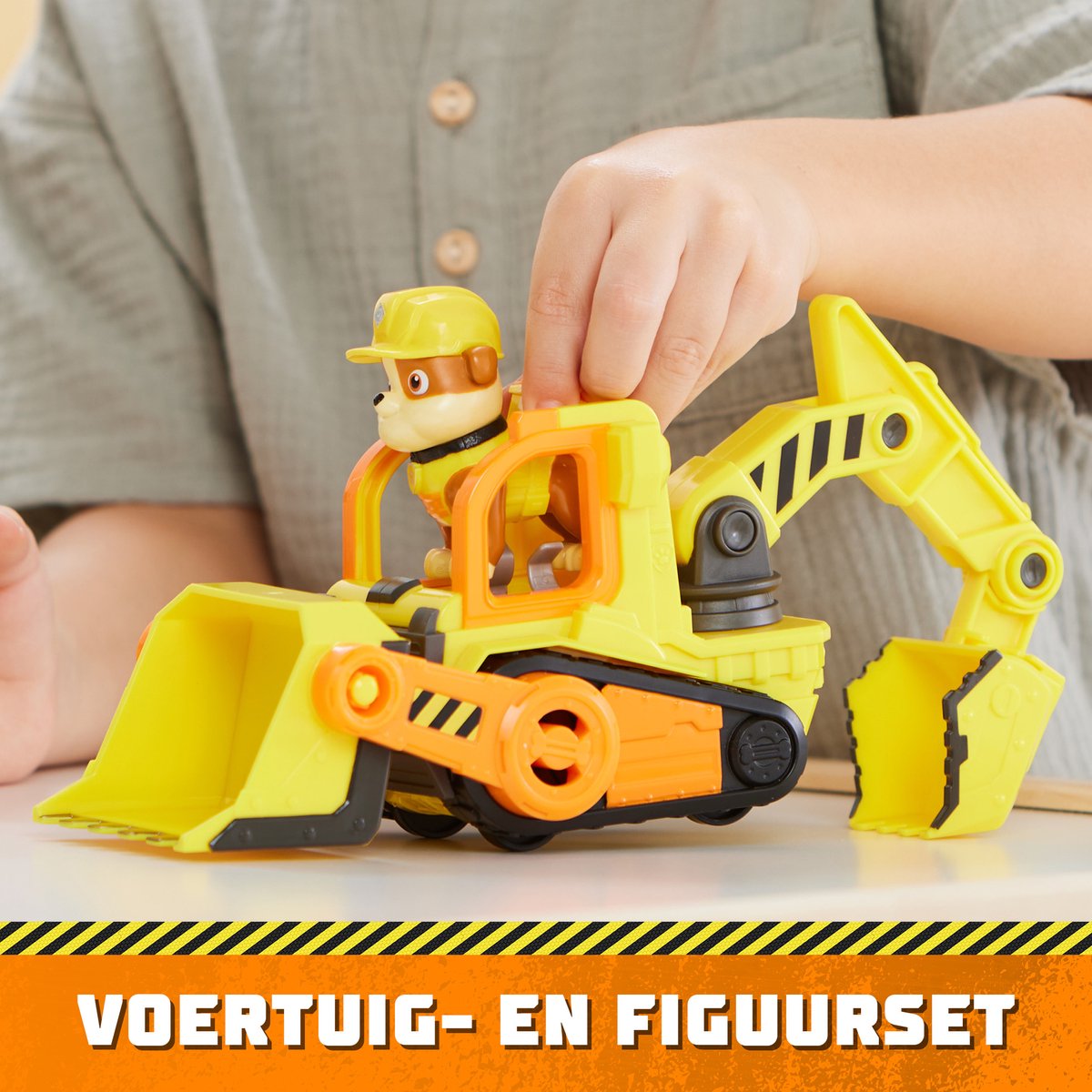 Rubble & Crew Speelset met Bulldozer en Rubble-figuur
