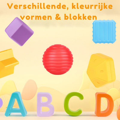 Be Sure Store Montessori 4-in-1 Stapeltoren voor Baby's