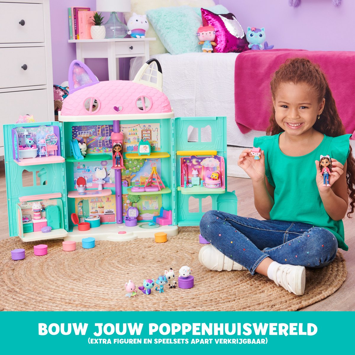 Spin Master Gabby's Poppenhuis Deluxe Figuren Set