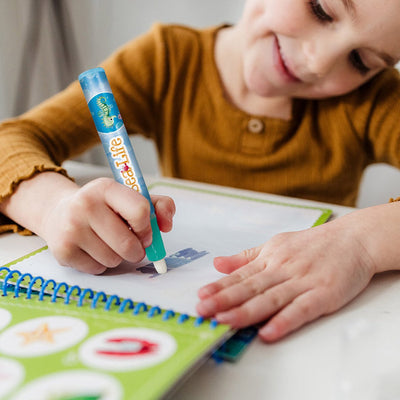 Totum Aqua Magic Kleurboek Zeeleven - Herbruikbaar 16x21 cm