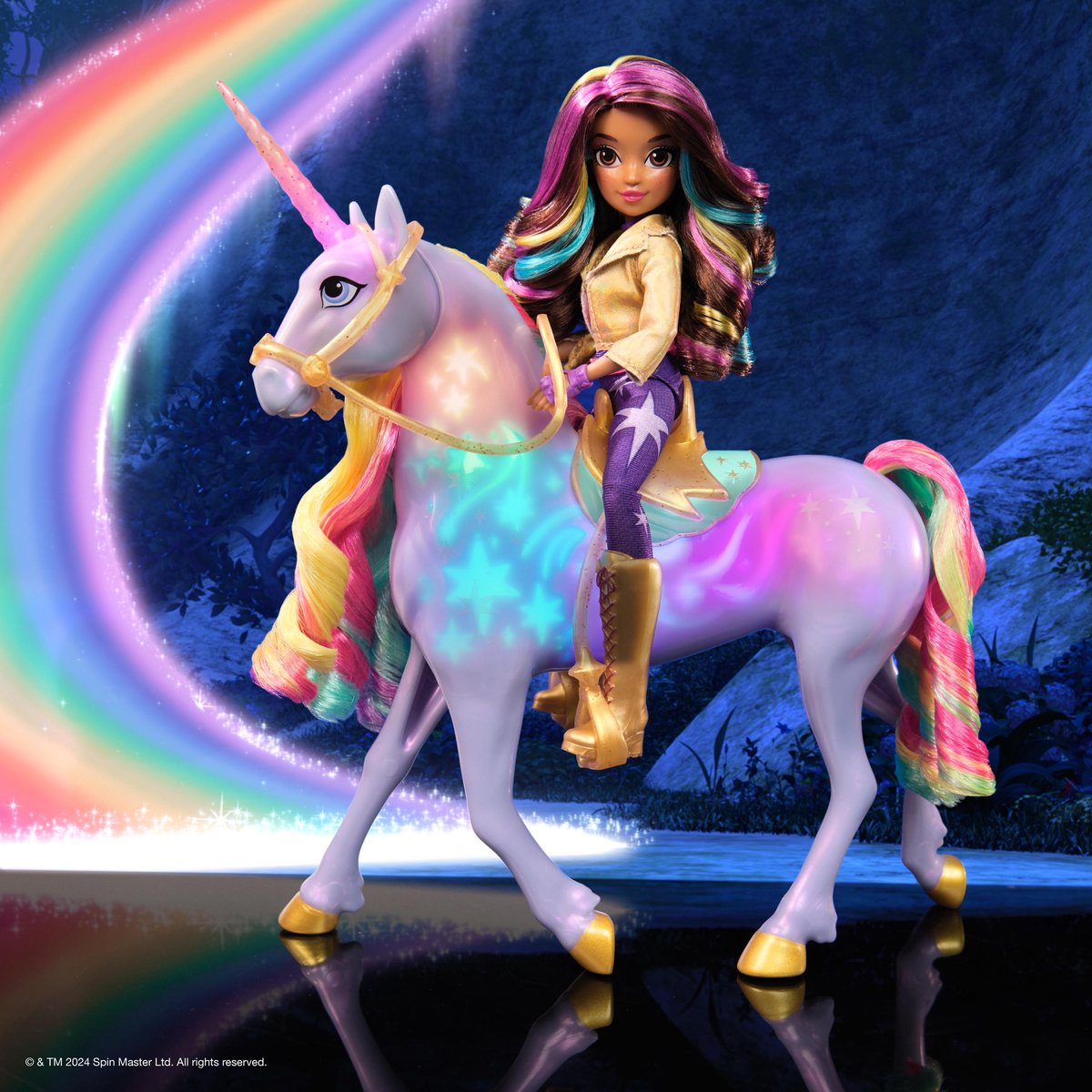 Unicorn Academy Sophia & Regenboog Wildstar Pop met Interactieve Eenhoorn