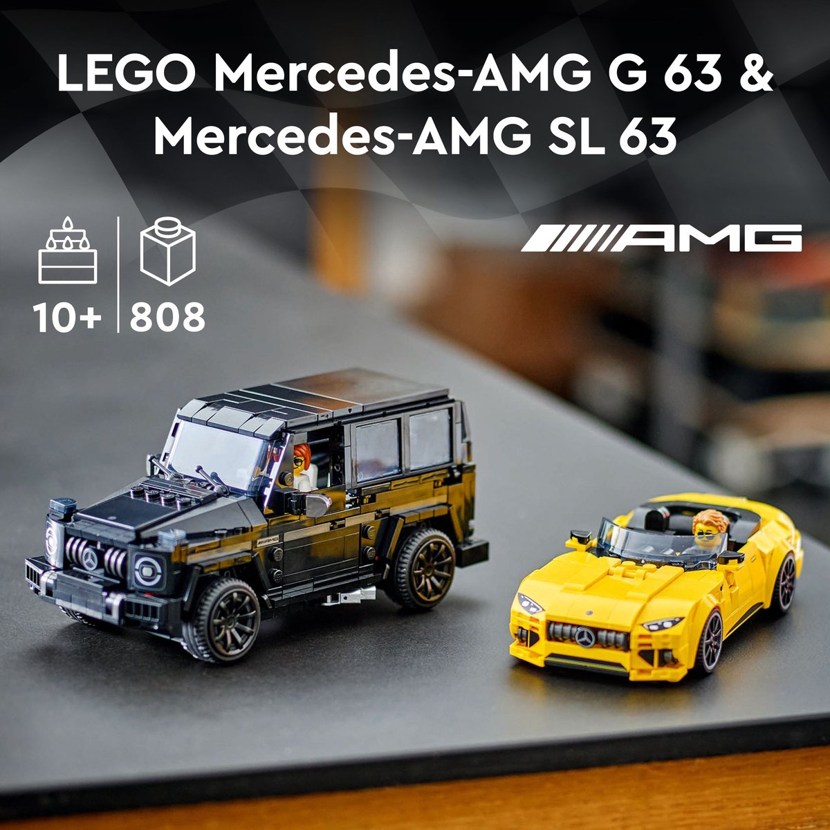 LEGO Speed Champions Mercedes-AMG G 63 & SL 63 - 76924