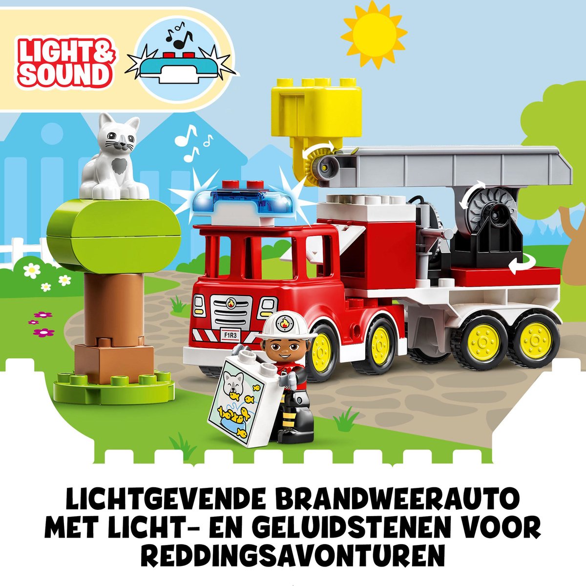 LEGO DUPLO Stad Brandweerwagen - 10969