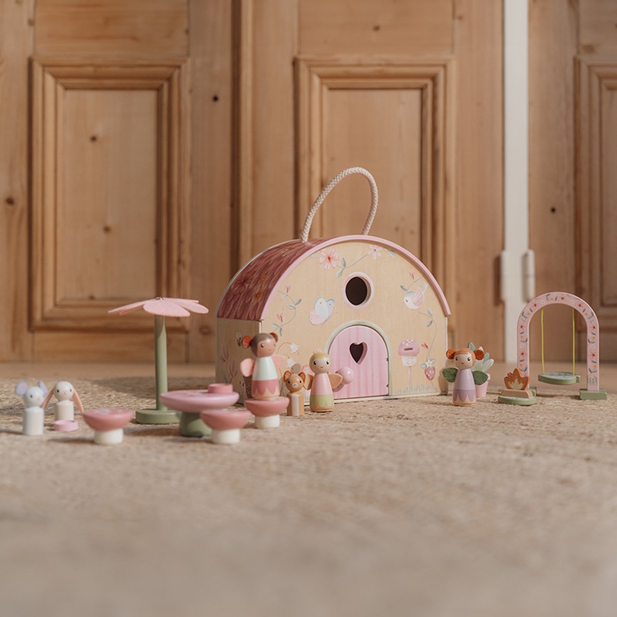 Little Dutch Feeëntuin Speelset van FSC-hout