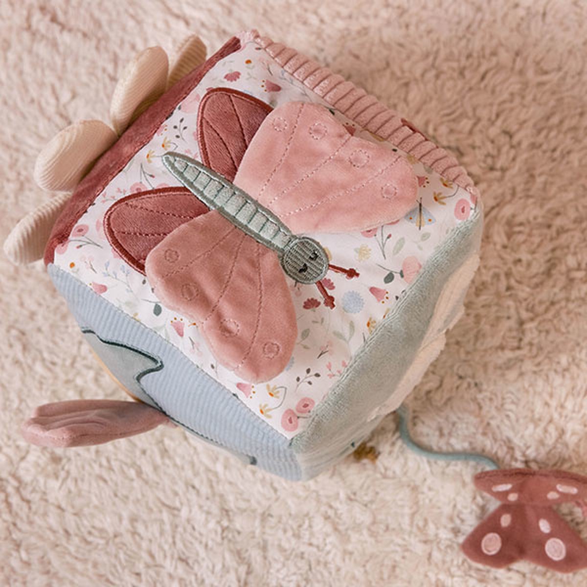 Little Dutch Activiteitenkubus Fleurs en Vlinders