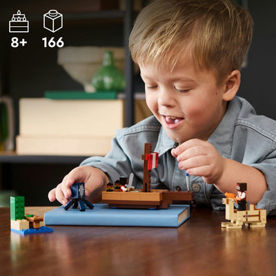 LEGO Minecraft Piratenschip Avontuur - 21259