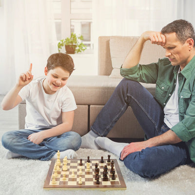 Sincer Magnetisch Staunton Schaakspel met Extra Dames