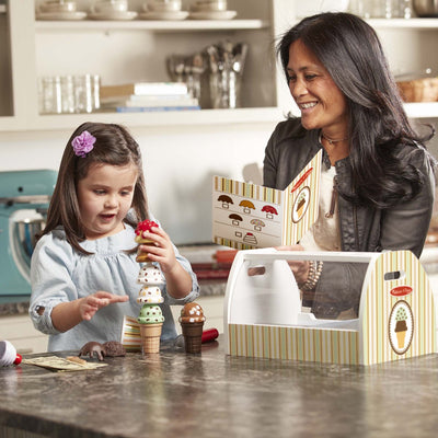 Melissa & Doug Houten IJswinkel Speelset