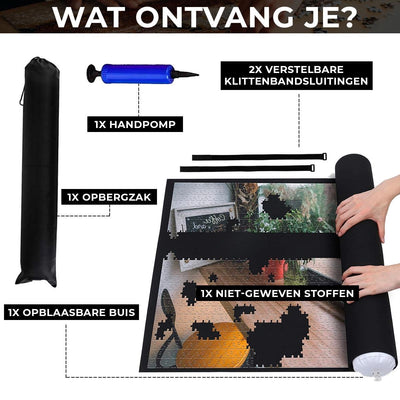 Sans marque Premium Puzzelmat voor 500-1500 Stukjes