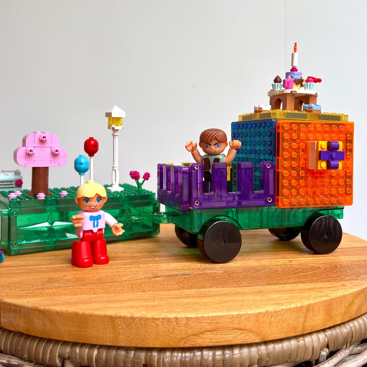 COBLO Magnetische Bouwstenen 12-delig - Montessori Speelgoed