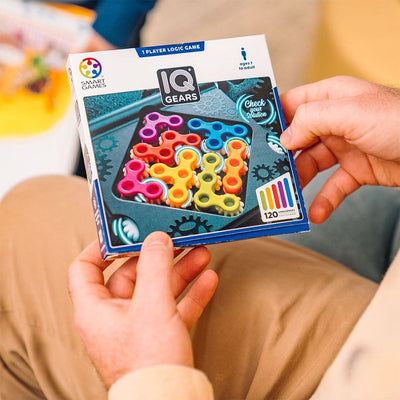 SmartGames IQ Gears - 120 Uitdagende Puzzels