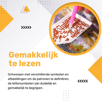 Rubye® Diamond Painting Olifant 30x40cm Volwassenen & Kinderen