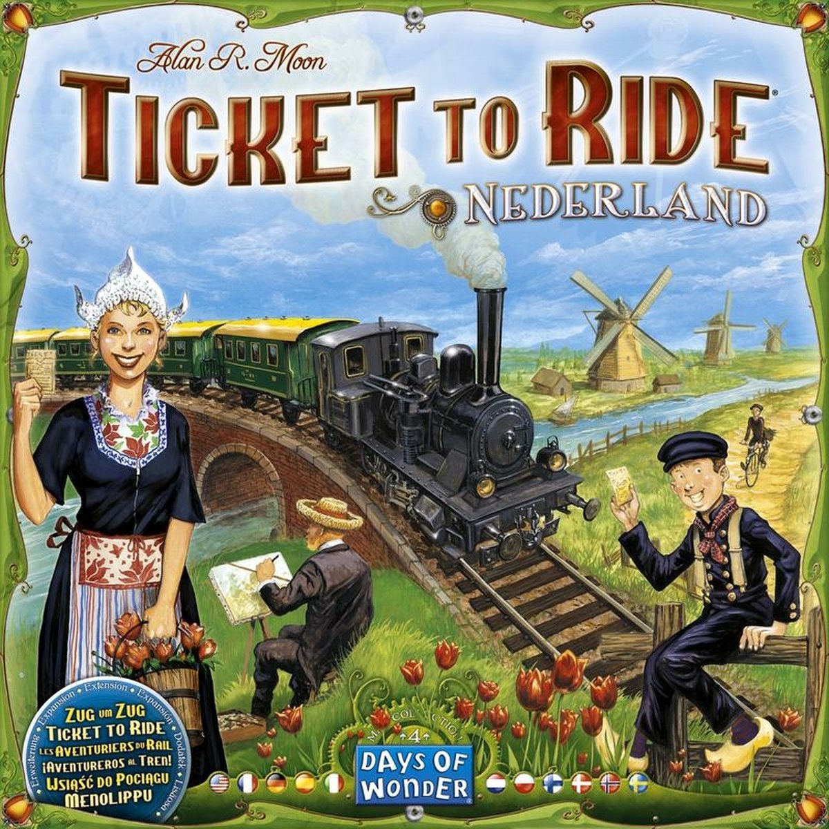 Days of Wonder Ticket to Ride Nederland - Kaartcollectie #4