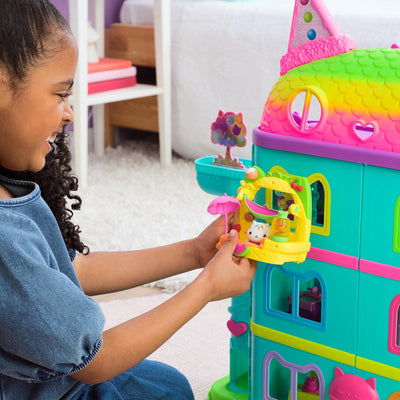 Gabby's Poppenhuis Cakey's Balkon Speelset met Figuren