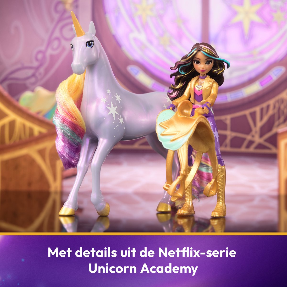 Unicorn Academy Sophia & Wildstar Speelfiguurset met Accessoires