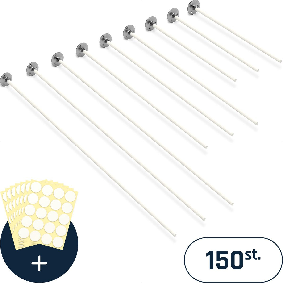 Foxoo Kaarsenlont Set voor Zelf Kaarsen Maken - 150 Stuks