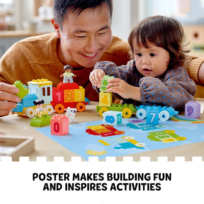 LEGO DUPLO Cijfer Trein met Speelblokken - 10954