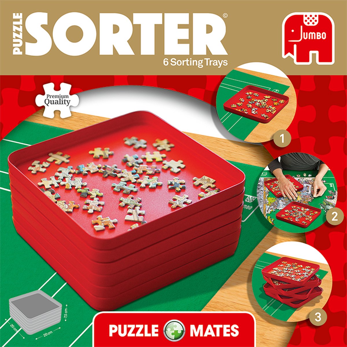Jumbo Puzzle Mates Sorters - Organiseer je Puzzels moeiteloos