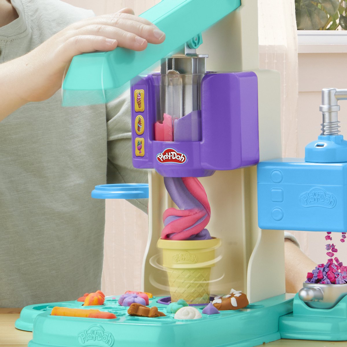 Play-Doh Softijs Speelset Regenboog