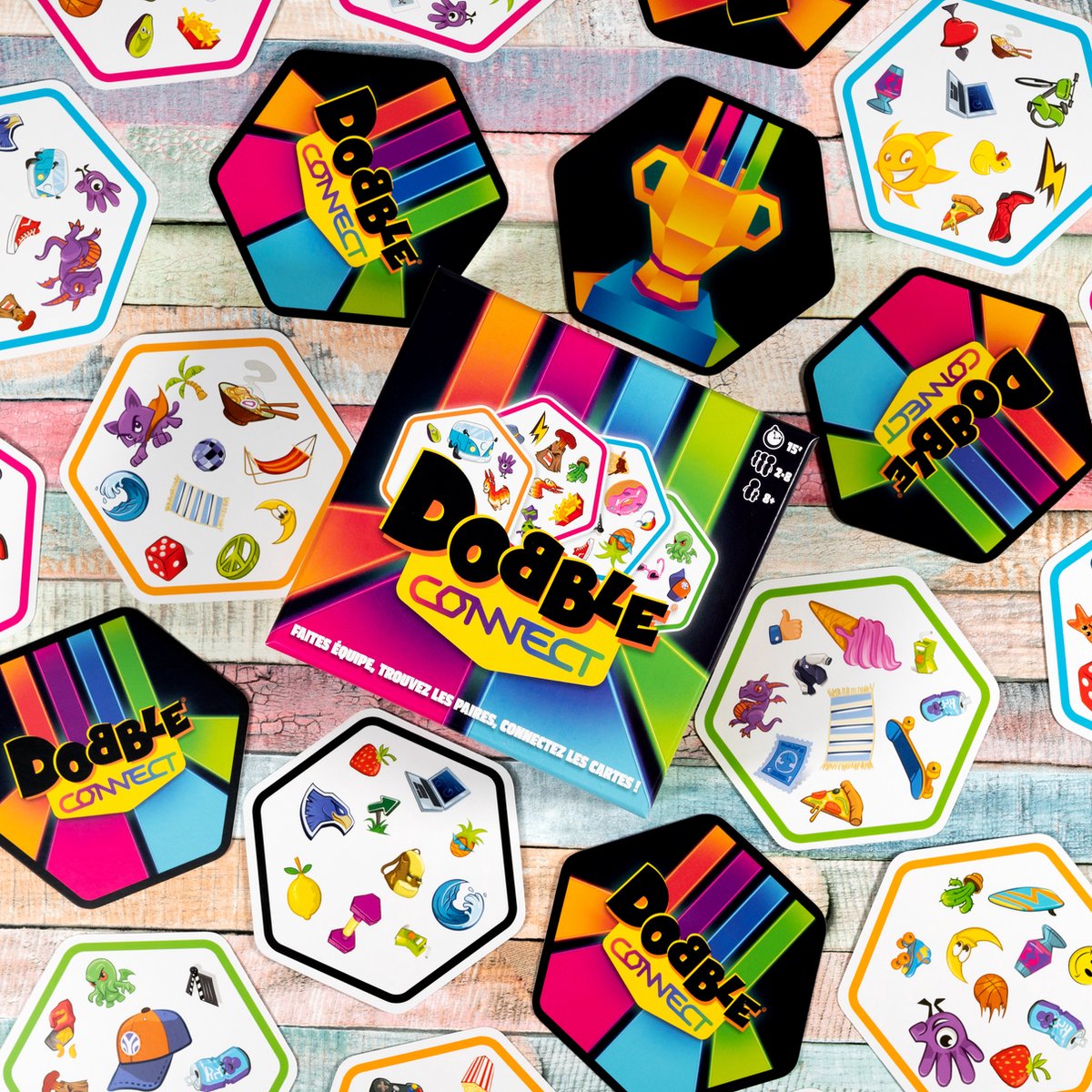 Zygomatic Dobble Connect Kaartspel