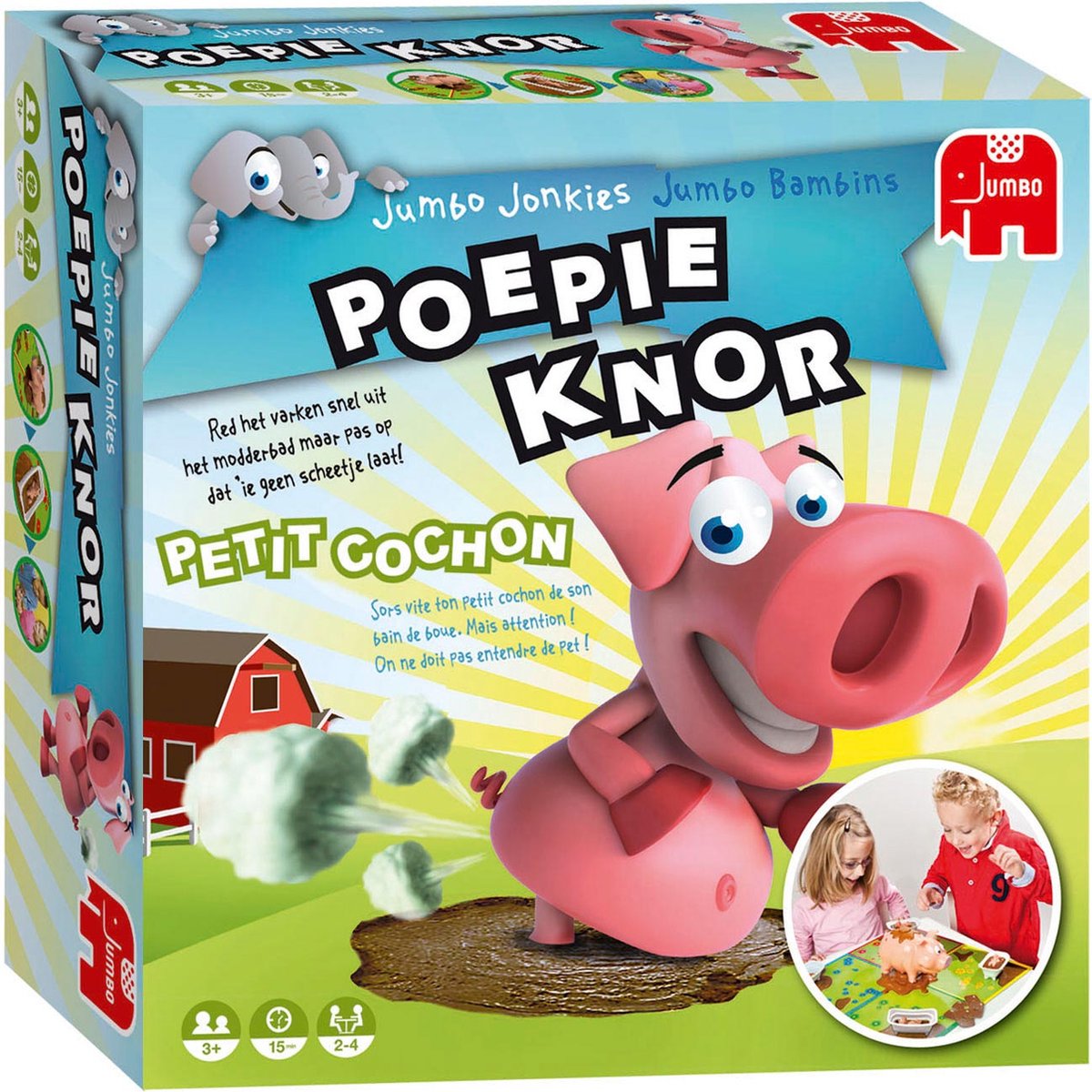 Jumbo Jonkies Poepie Knor Kaartspel voor Gelukzoekers