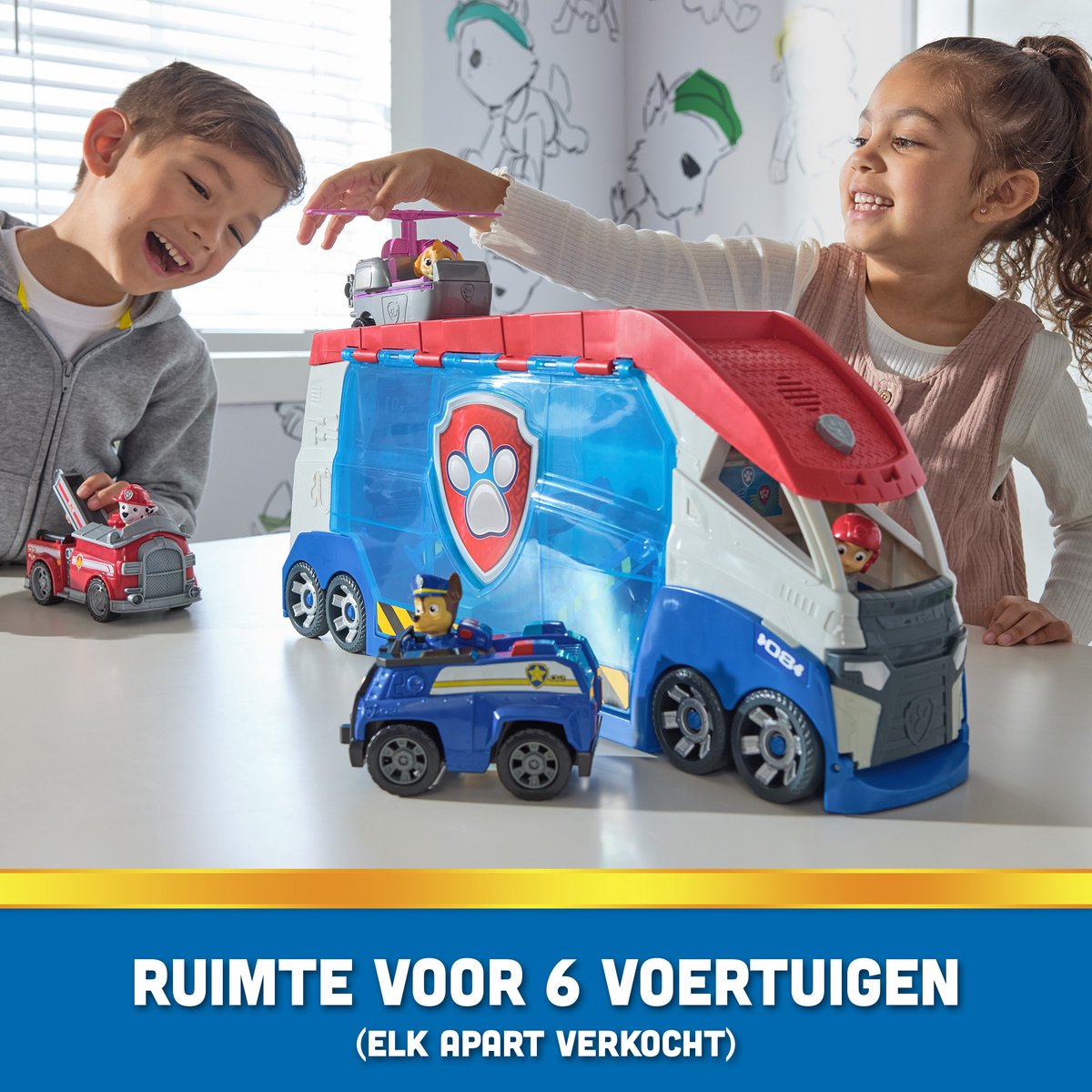 PAW Patrol Transformerende PAW Patroller met Geluid en Licht