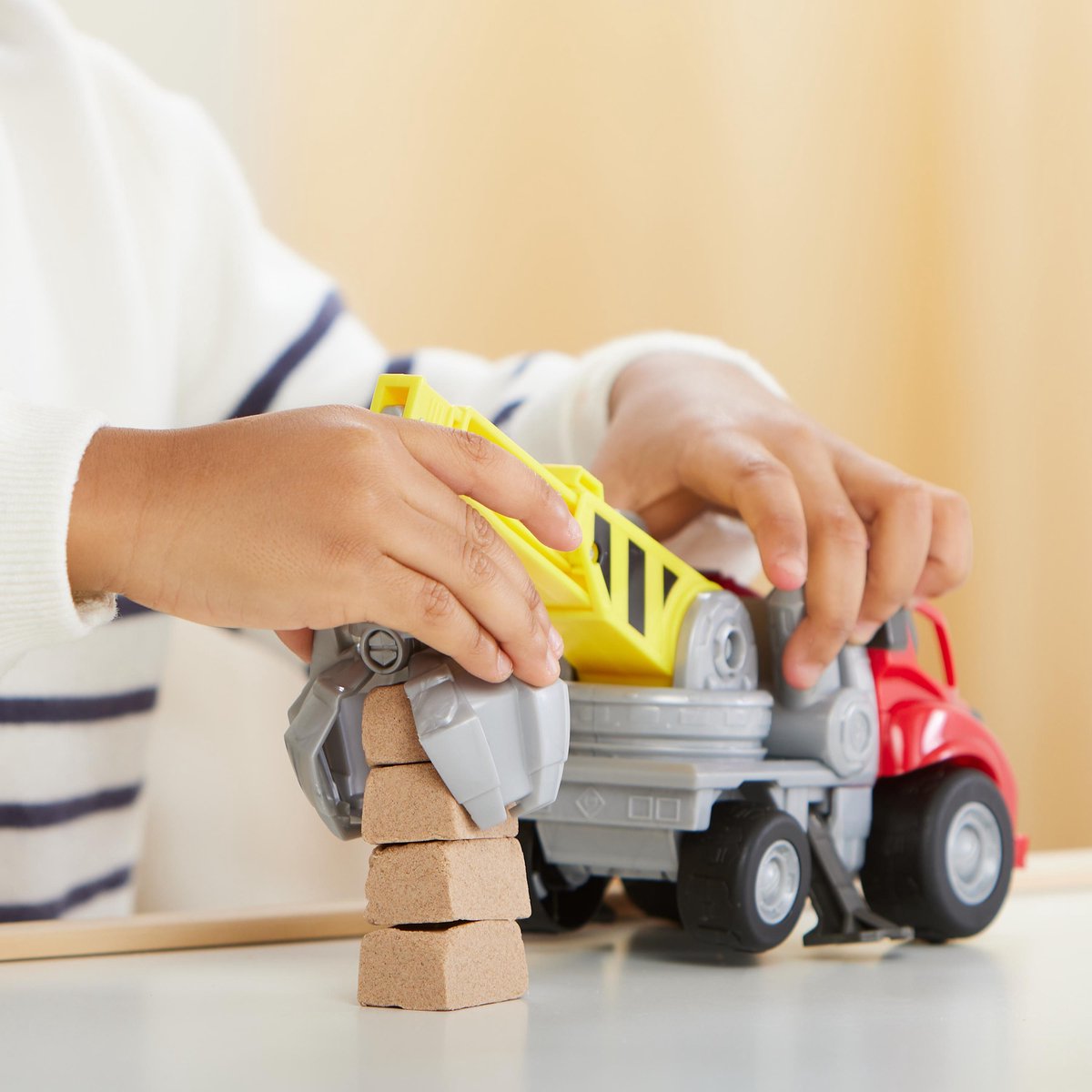 Rubble & Crew Charger's Kraanwagen met Speelfiguur en Beweegbare Delen