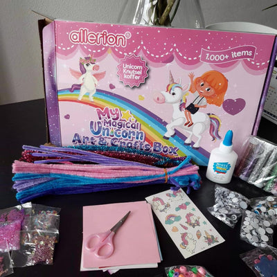 Allerion Glitter Knutselset Eenhoorn - 1043 Stuks