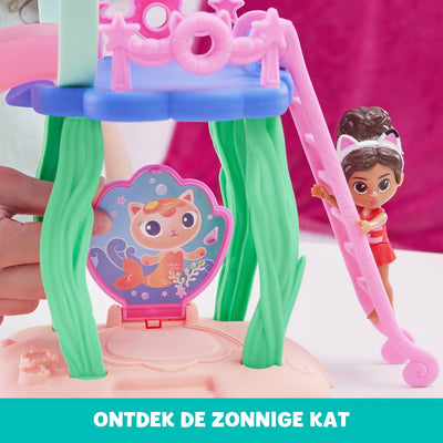 Gabby's Poppenhuis Cattastic Zwembad Speelset met Figuren