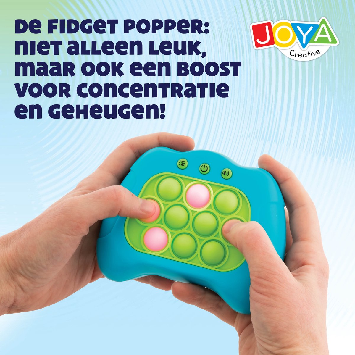 JOYA CREATIVE Pop It Game Controller met Licht en Geluid