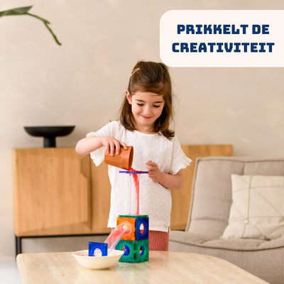 COBLO Marble Track Magnetisch Bouwspeelgoed - 100 stuks